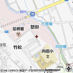 神奈川県南足柄市向田573周辺の地図