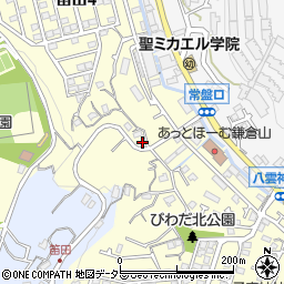 フィカーサ鎌倉周辺の地図