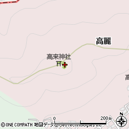 神奈川県中郡大磯町高麗周辺の地図