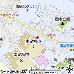 神奈川県南足柄市関本393周辺の地図