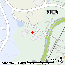京都府綾部市渕垣町高尾周辺の地図