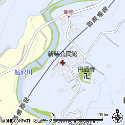 新柴公民館周辺の地図