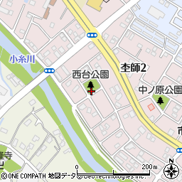 千葉県君津市杢師2丁目周辺の地図