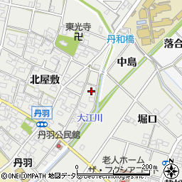 愛知県一宮市丹羽北屋敷1428周辺の地図