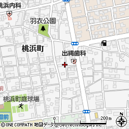神奈川県平塚市桃浜町17-9周辺の地図