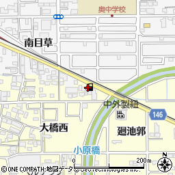 ＥＮＥＯＳ奥町駅前ＳＳ周辺の地図