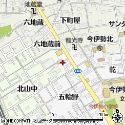 愛知県一宮市今伊勢町新神戸五輪野754周辺の地図
