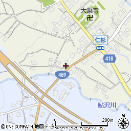 静岡県御殿場市仁杉771-1周辺の地図