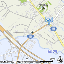 静岡県御殿場市仁杉771周辺の地図