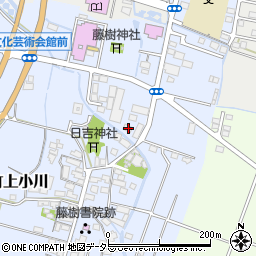 滋賀県高島市安曇川町上小川62周辺の地図