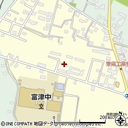 千葉県富津市下飯野1126周辺の地図