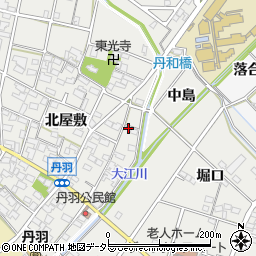 愛知県一宮市丹羽北屋敷1427周辺の地図