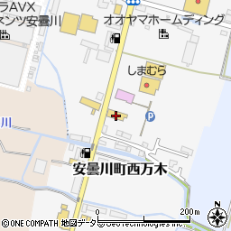 ネッツトヨタ滋賀安曇川店周辺の地図