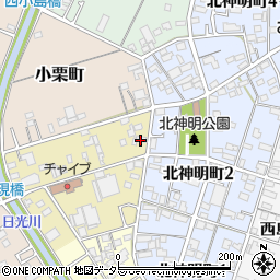 愛知県一宮市北丹町51周辺の地図