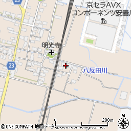 滋賀県高島市安曇川町三尾里626周辺の地図