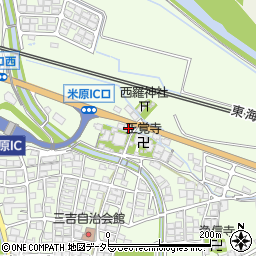 滋賀県米原市樋口214周辺の地図