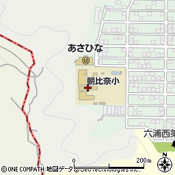 横浜市立朝比奈小学校周辺の地図