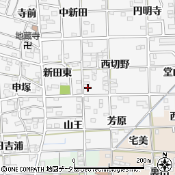愛知県一宮市時之島西切野47周辺の地図