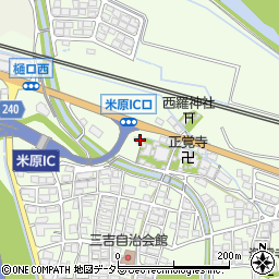 滋賀県米原市樋口221周辺の地図