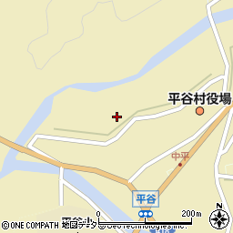 長野県下伊那郡平谷村384周辺の地図