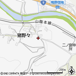 京都府福知山市猪野々77周辺の地図