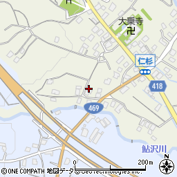 静岡県御殿場市仁杉773周辺の地図