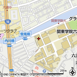 日本バプテスト同盟関東学院教会周辺の地図