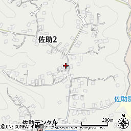 神奈川県鎌倉市佐助2丁目12-9周辺の地図