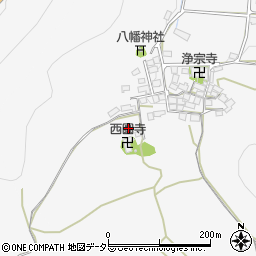 西円寺周辺の地図