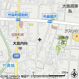 マルモト花村材木店周辺の地図