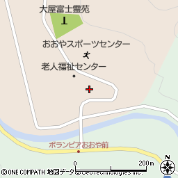 兵庫県養父市大屋町大屋市場934周辺の地図