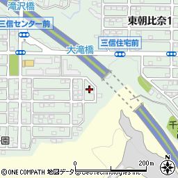 神奈川県横浜市金沢区東朝比奈2丁目3周辺の地図