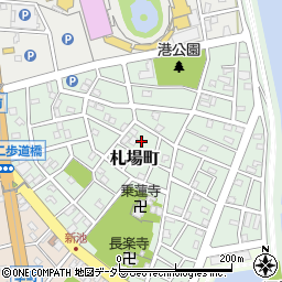 神奈川県平塚市札場町周辺の地図