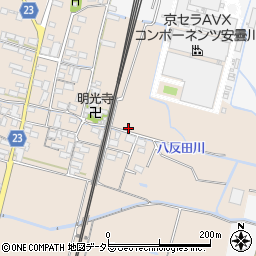 滋賀県高島市安曇川町三尾里666周辺の地図