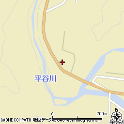 長野県下伊那郡平谷村308周辺の地図