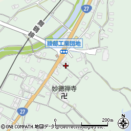 京都府綾部市渕垣町（段京）周辺の地図