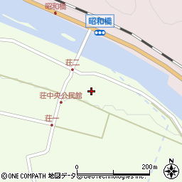 鳥取県西伯郡伯耆町荘841周辺の地図