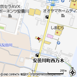 日産プリンス滋賀安曇川店周辺の地図