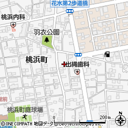 神奈川県平塚市桃浜町17-28周辺の地図