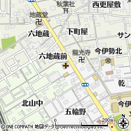 愛知県一宮市今伊勢町新神戸五輪野40周辺の地図