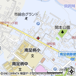 神奈川県南足柄市関本288周辺の地図