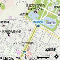 SANRIO CAFE 鎌倉店周辺の地図