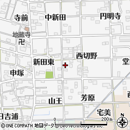 愛知県一宮市時之島西切野46周辺の地図