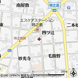 愛知県一宮市時之島四ツ辻18周辺の地図