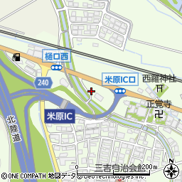 滋賀県米原市樋口234周辺の地図