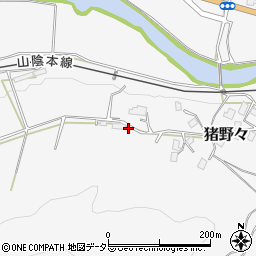 京都府福知山市猪野々161周辺の地図