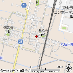 滋賀県高島市安曇川町三尾里535周辺の地図