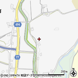 京都府綾部市有岡町岩鼻周辺の地図