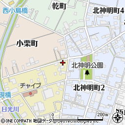 愛知県一宮市北丹町24周辺の地図