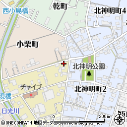 愛知県一宮市北丹町24周辺の地図